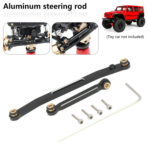 Aluminum Fix Link Steering Rod For Hot Racing AXIAL SCX24 AXI90081 AXI00002 